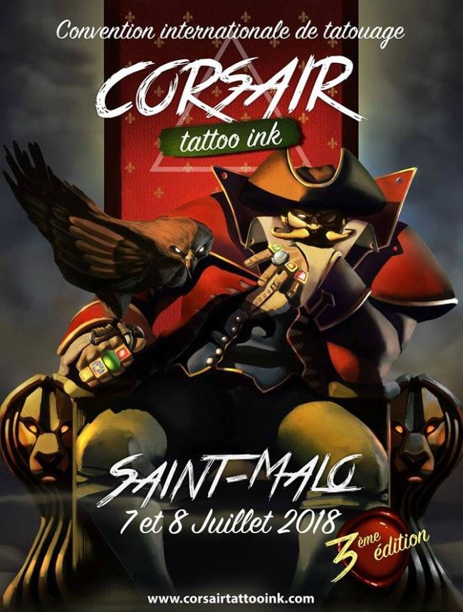 Corsair Tattoo Ink 2018 Poster