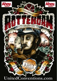 3th Rotterdam Tattoo Comnvention 2013 Poster