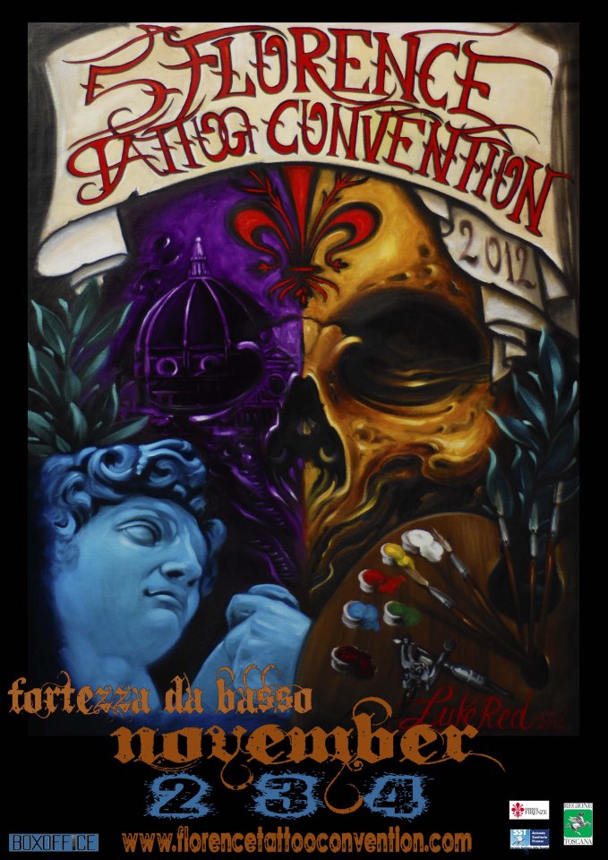 Florence Tattoo Convention 2012 Poster
