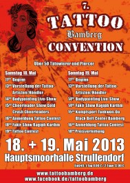 Bamberg Tattoo Convention Poster