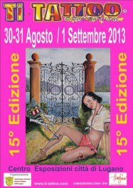 Ti-Tattoo Convention Lugano #26 Ti-Tattoo Convention 2013 Poster