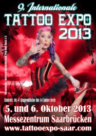 Saar Tattoo Expo 2013 Poster