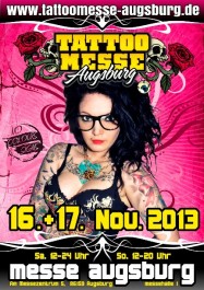 Tattoo Messe-Augsburg 2013 Poster