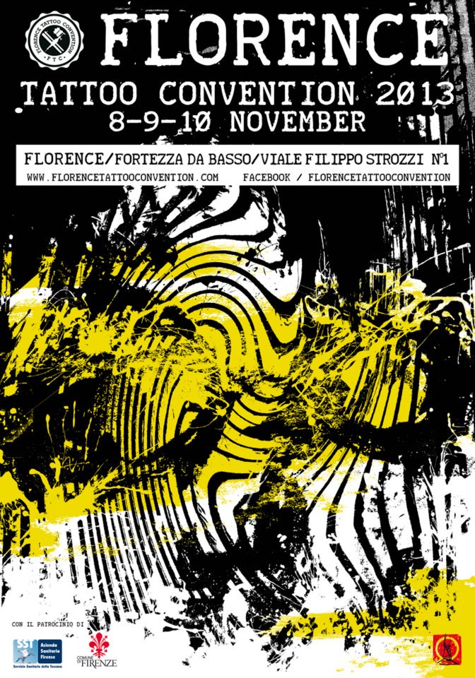 Florence Tattoo Convention 2013 Poster