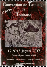 Convention de Tatouage Toulouse 2013 Poster