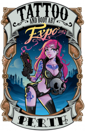 Perth Tattoo Conventions 2013 Poster