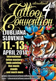 Slovenia Tattoo Expo #15 Slovenia Tattoo Convention 2014