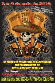 Oeste Tattoo Fest #10 Oeste Fest Tattoo 2014