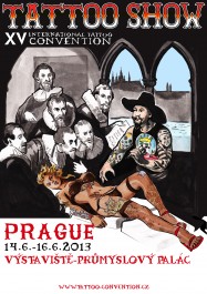 Prague Tattoo Convention 2013 Poster
