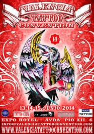 Valencia Tattoo Convention 2014 Poster