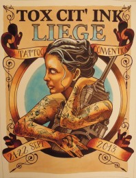 Tox Cit' Ink Liege 2013 Poster