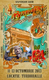Bucharest Tattoo Convention #13 Bucharest Tattoo Convention 2013 Poster