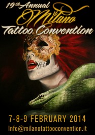 19th Milano Tattoo Convention 2014 Poster