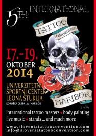 Slovenia Tattoo Expo #15 Slovenia Tattoo Convention 2014