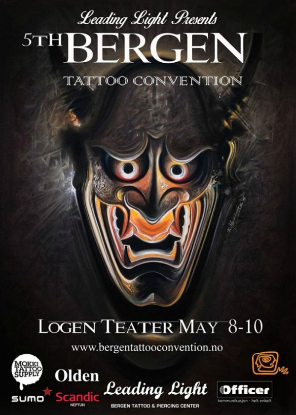 Bergen Tattoo Convention 2015 Poster