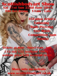 2014 Scottish Body Art Show