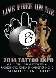 Live Free Or Die Tattoo Expo (2026) Live Free Or Die Tattoo Expo 2014