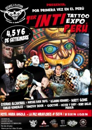 1er Inti Tattoo Expo Peru 2014