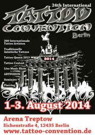 Berlin Tattoo Convention 2014 Poster