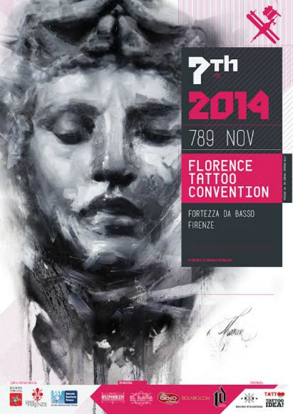 Florence Tattoo Convention 2014 Poster