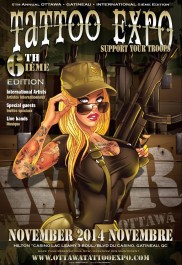 Ottawa Gatineau Tattoo Expo 2014