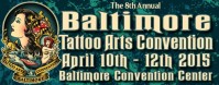 Baltimore Tattoo Arts Festival #18 (2026) Baltimore Tattoo Arts Convention 2015