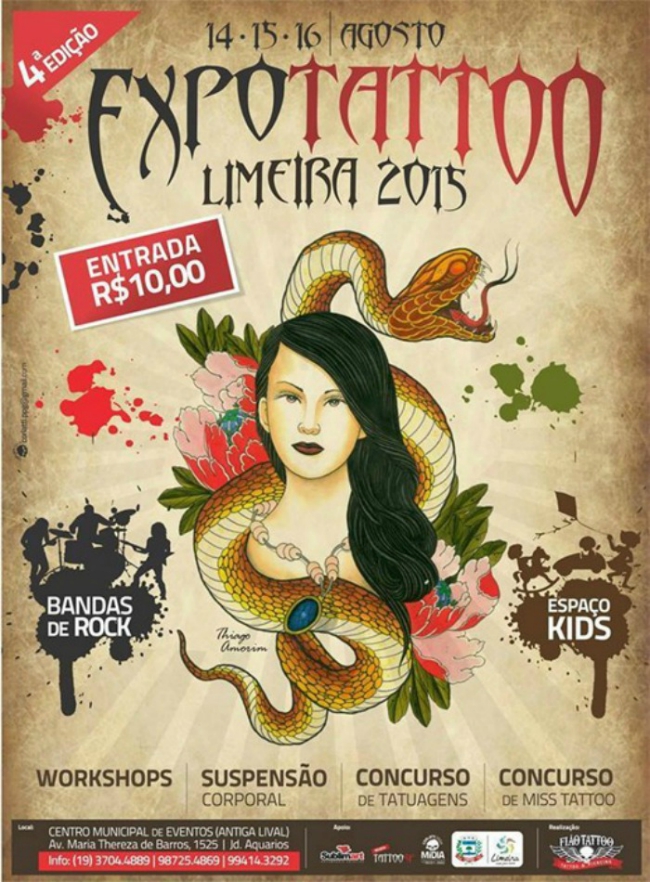 Limeira Tattoo Expo #11 11 April 2025