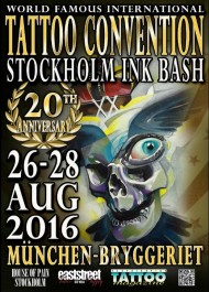 Stockholm Ink Bash Tattoo Convention #28 29 August 2025