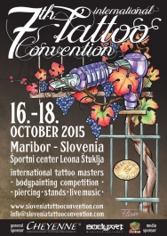 Slovenia Tattoo Expo #15 Slovenia Tattoo Expo #15 5 April 2025