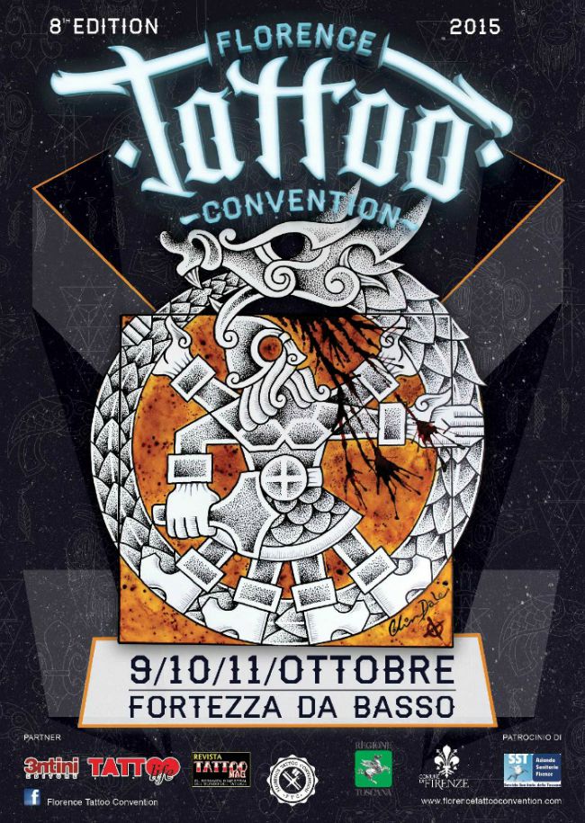 Florence Tattoo Convention 2015 Poster