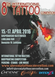 Slovenia Tattoo Expo #15 Slovenia Tattoo Convention 2016