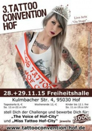 Hof Tattoo Convention 14 September 2024