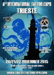 Trieste Tattoo Expo #15 Trieste Tattoo Expo #15 15 November 2025