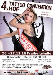 2016 Tattoo Convention Hof