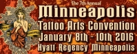 Minneapolis Tattoo Arts Festival #17 9 January 2026