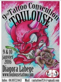 Salon de Tatouage Toulouse #16 13 January 2024
