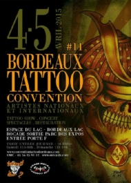 Bordeaux Tattoo Convention 2015 Poster