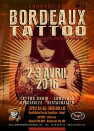 Bordeaux Tattoo Convention 2016 Poster
