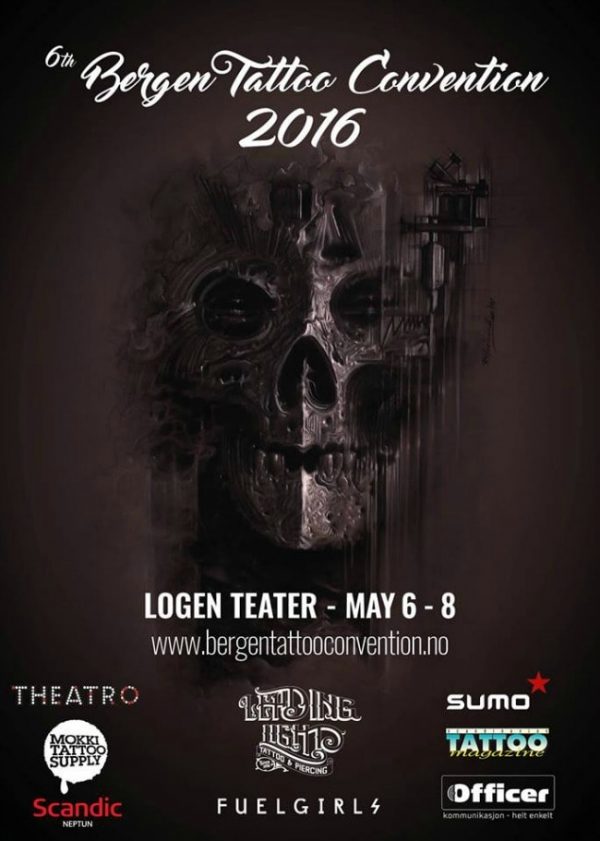 Bergen Tattoo Convention 2016 Poster