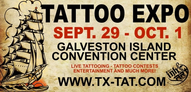 Texas Ink and Art Expo Galveston 27 September 2019