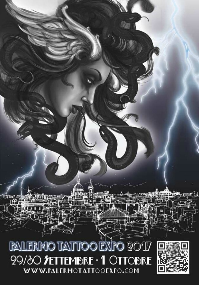 Palermo Tattoo Expo 2017 Poster