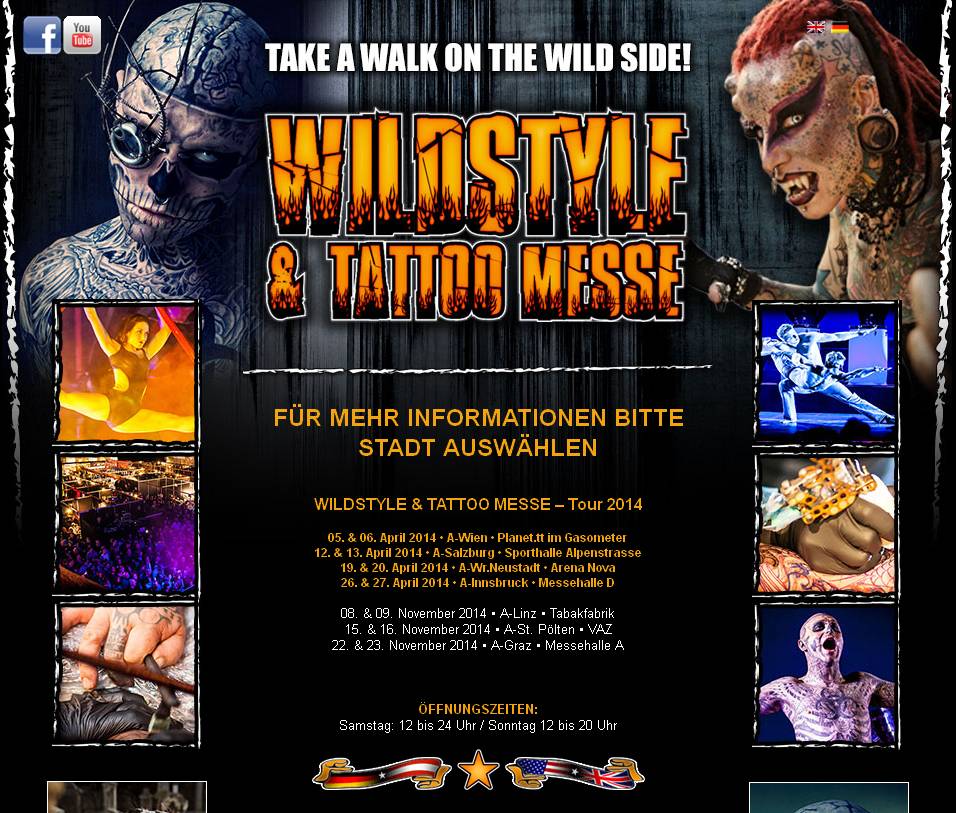 Wildstyle Tattoo Messe Tour St. Pölten 14 May 2022