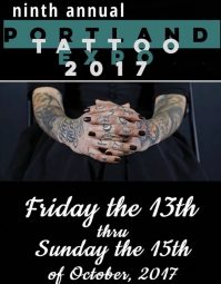 Portland Tattoo Expo #15 3 October 2025