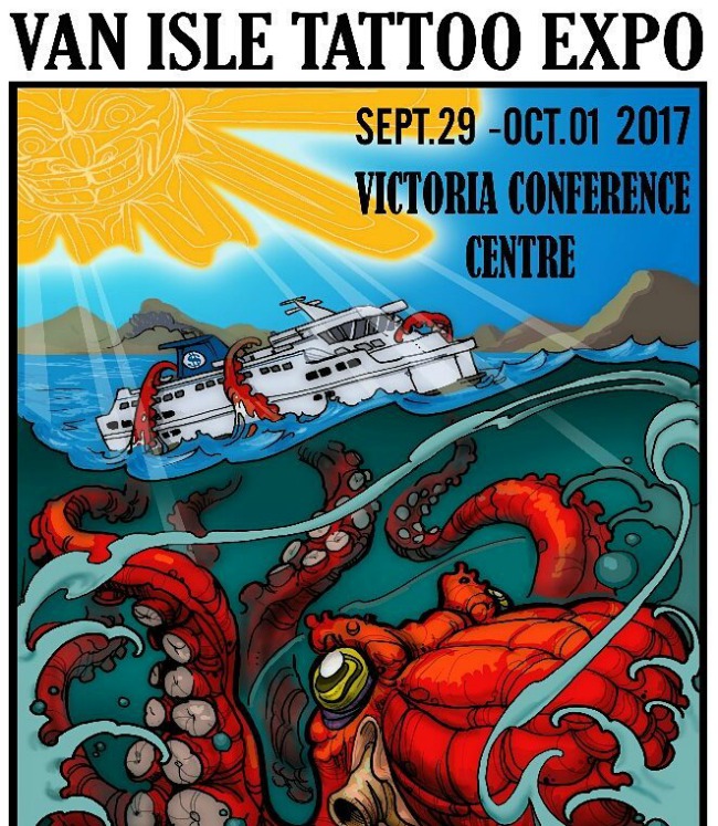 Victoria Tattoo Expo 2017 Poster