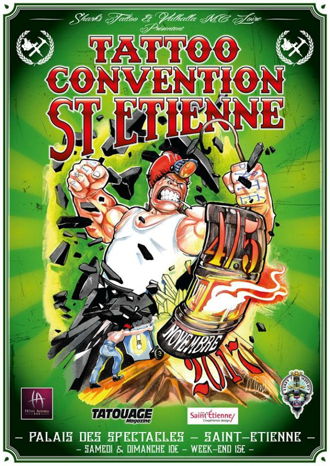 Saint-Étienne Tattoo Convention #3 30 November 2019
