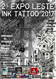 2nd Expo Leste Ink Tattoo Poster