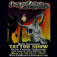 Ink Master Tattoo Show Odessa 2017 Poster