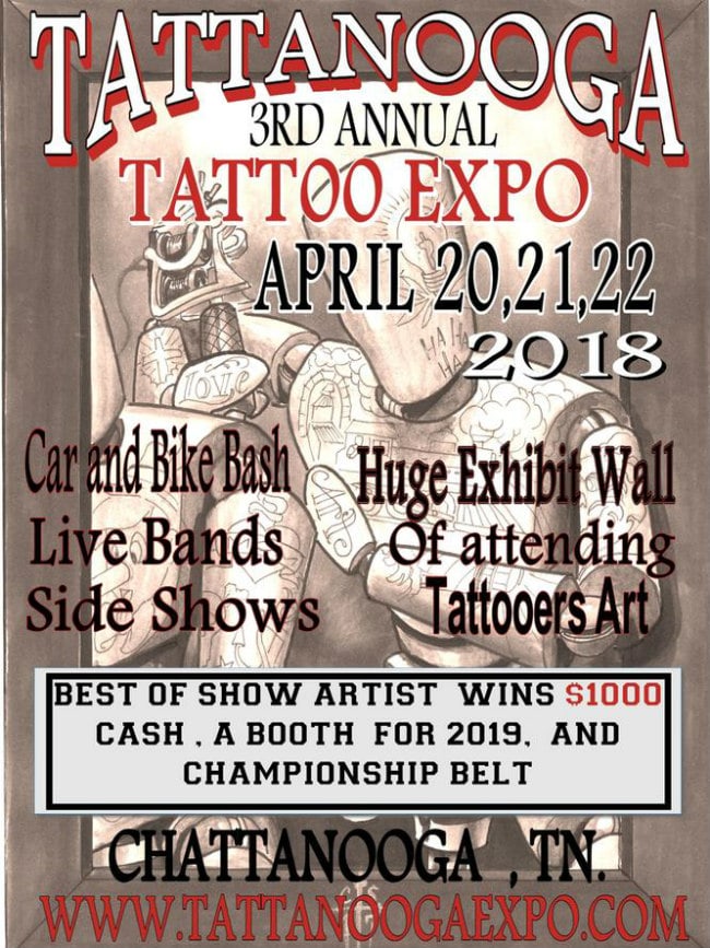 Tattanooga Tattoo Expo #4 13 September 2019