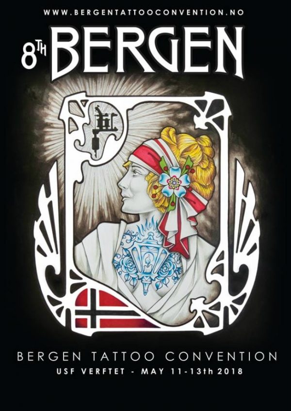 Bergen Tattoo Convention 2018 Poster