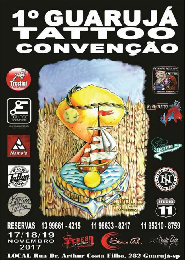 Guarujá Tattoo Convenção #3 15 November 2019
